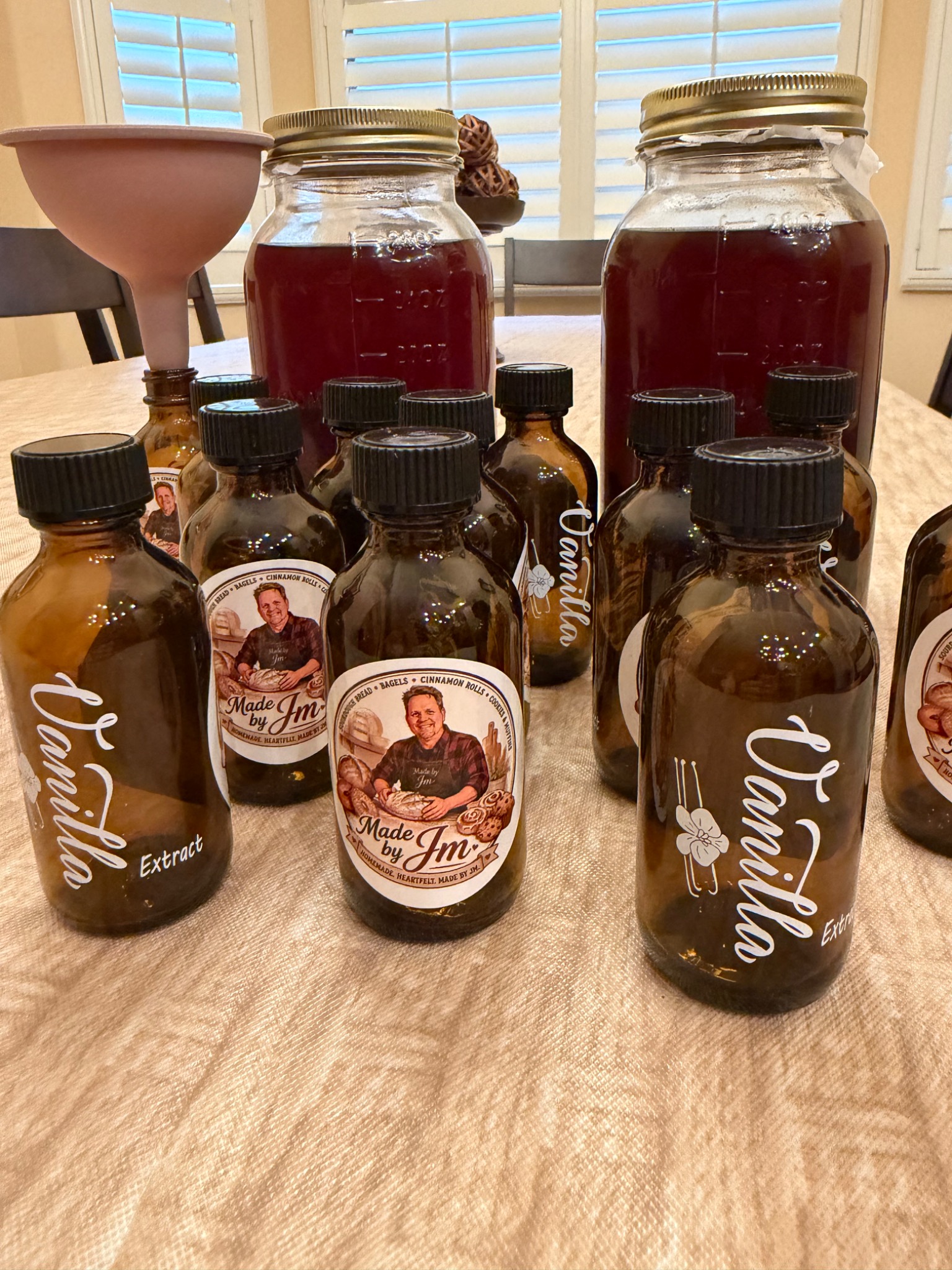 Homemade vanilla extract